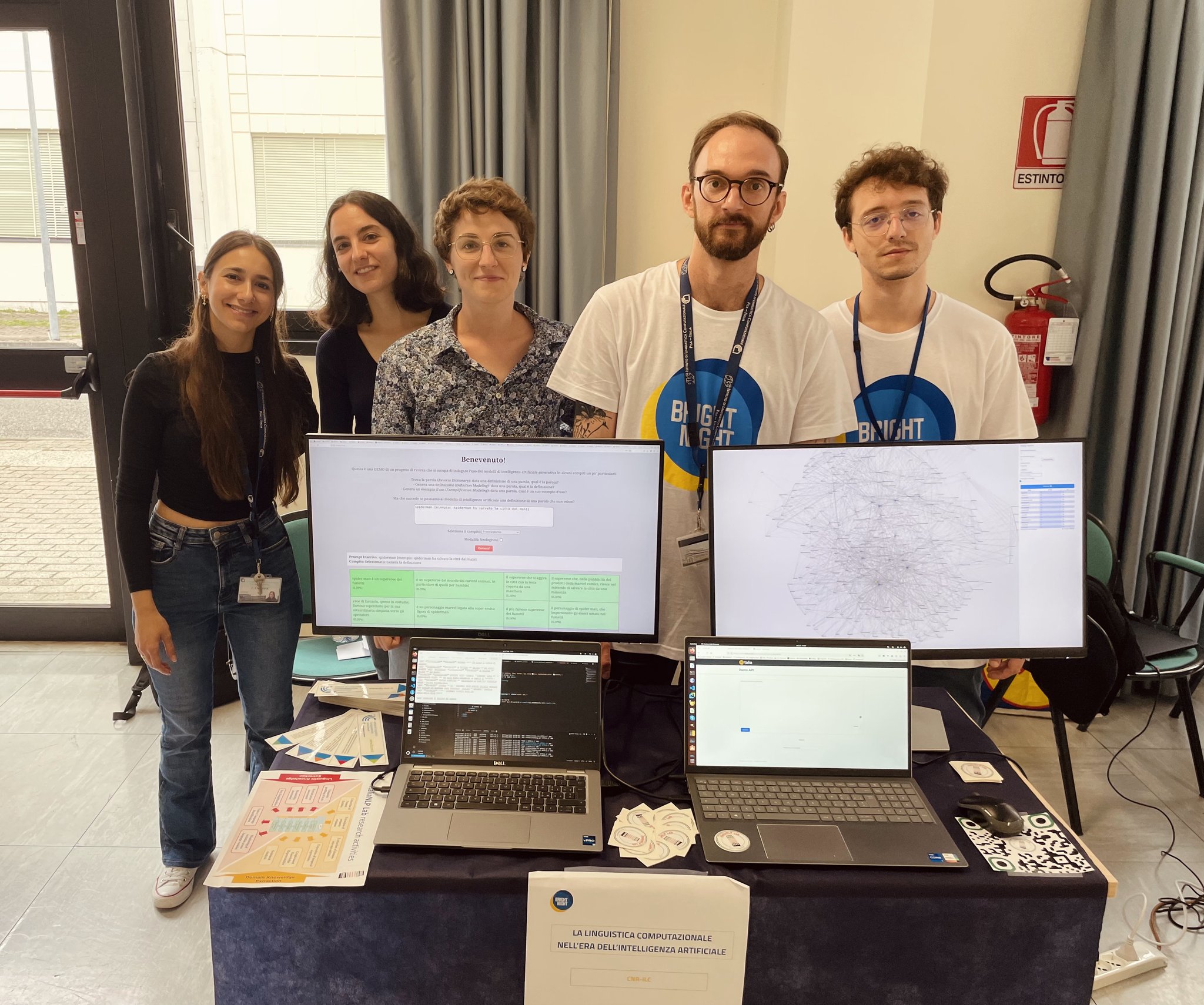 Bright Nigth, CNR (Pisa), 2024