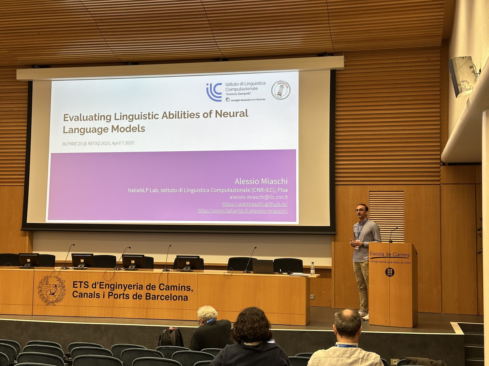 Invited Talk at NLP4RE Workshop @ REFSQ 2025, Barcelona, 2025