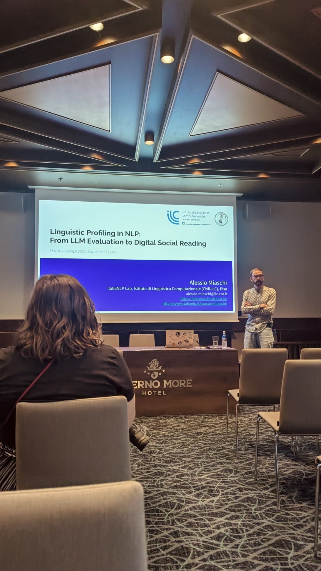 Invited Talk at the LM4DH Workshop at RANLP 2025, Varna, 2025